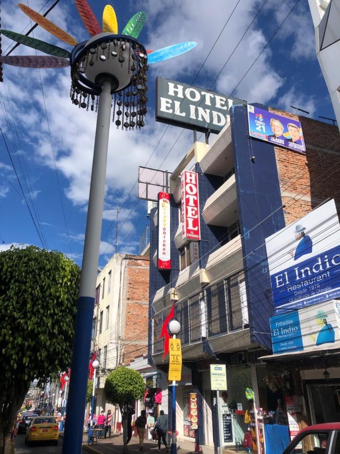 Hotel El Indio Otavalo Exteriör bild